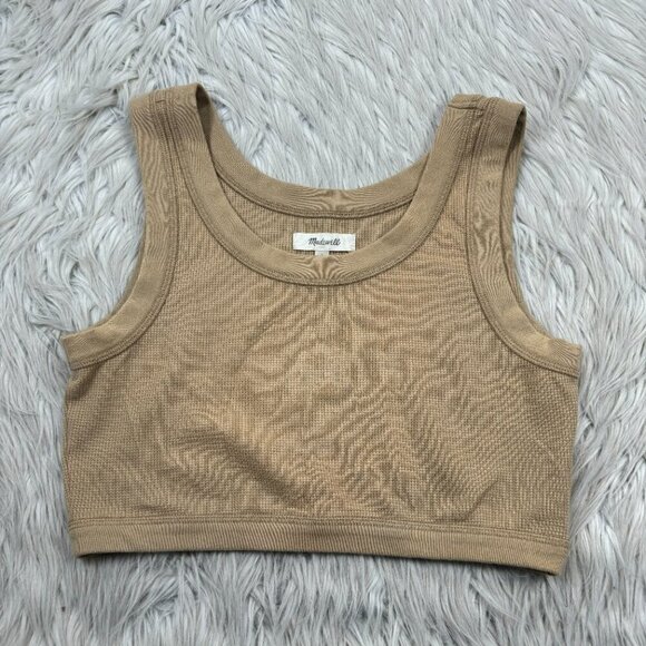 Madewell Crewneck Crop Tank - Picture 3 of 8